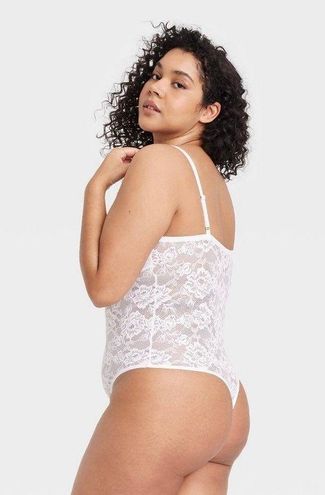Colsie White Lace Bodysuit Size L - $15 (40% Off Retail) New With Tags -  From linda