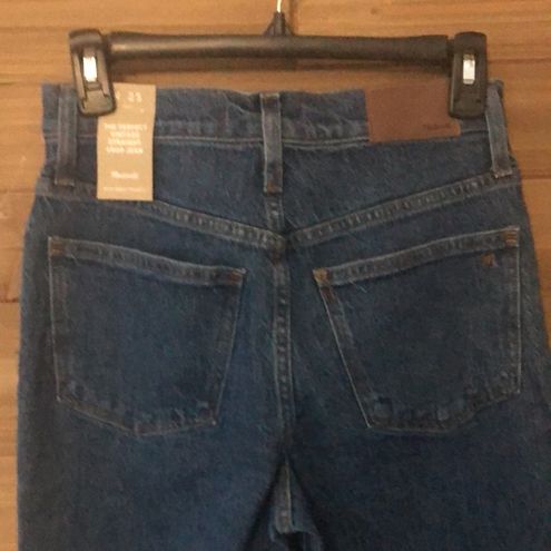 The Perfect Vintage Straight Crop Jean in Edendale Wash