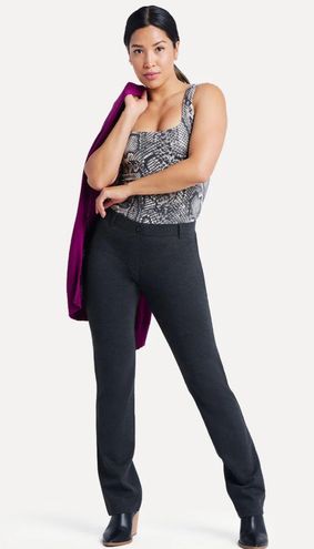 Betabrand Classic Dress Yoga Pants Black L (short petite)