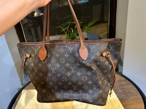 Louis Vuitton // Brown Monogram Neverfull MM Tote Bag – VSP