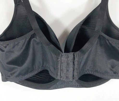 Cacique 42DDD Bra Black Lane Bryant Plus Size Underwire