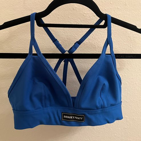 Savage X Fenty Sports Bra Blue Size M - $16 - From Dianne