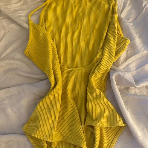 H&M Ribbed Thong Bodysuit