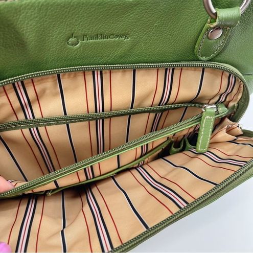 Vintage Franklin Covey Computer/Laptop/messenger Bag Green - $54 - From  Cheryl