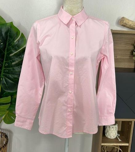 Liz Claiborne Womens Short Sleeve Regular Fit Button-Down Shirt