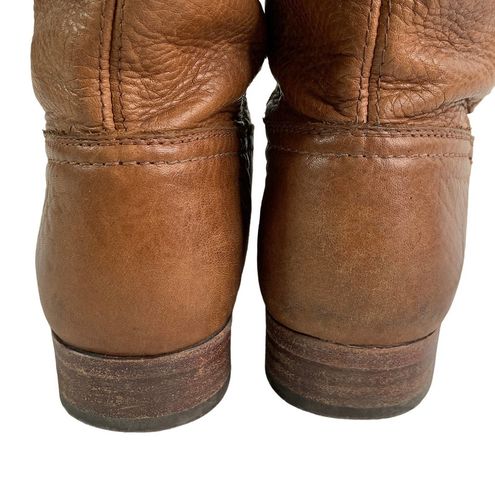 Frye Cara Roper Boot Brown Tall Riding Boots Size 7 88 From