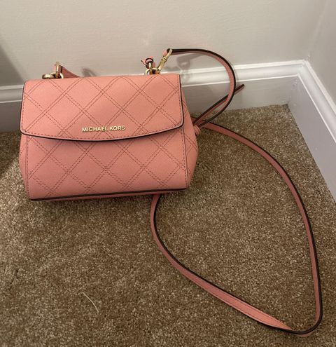 Michael Kors Ava Quilted Crossbody Pink - $26 (82% Off Retail