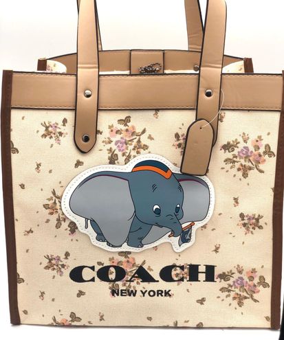 Coach Dumbo Tote Bag Chalk Canvas Shoulder Bag Shopping Bag Cute - $66 (70%  Off Retail) - From shop