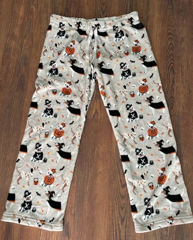 Halloween fuzzy pajama pants sale