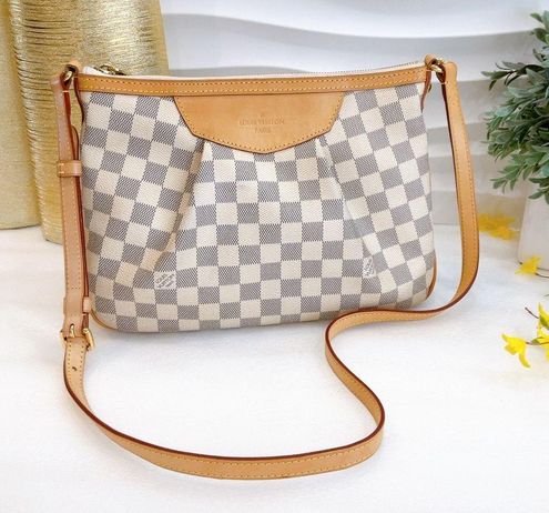 Louis Vuitton Discontinued Authentic LV Siracusa PM Damier Azur Crossbody  Bag - $1367 - From Uta