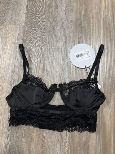 Princess Polly Skylar Bralette Black Size 4 - $25 New With Tags