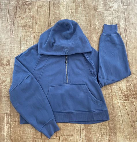 Lululemon Scuba Oversized 1/2 Zip Hoodie Waterdrop