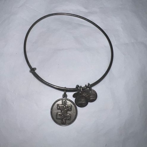ALEX AND ANI Autism Awareness Piece Of The Puzzle Charm Bracelet