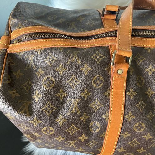 Louis Vuitton Monogram Keepall Sac Souple 55 duffle Travel Bag Brown - $750  (68% Off Retail) - From Cody