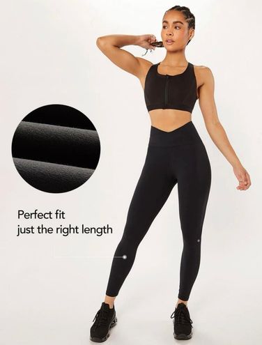 SheIn Crossover Feather Fit Leggings Black - $15 (34% Off Retail) - From  Kyra