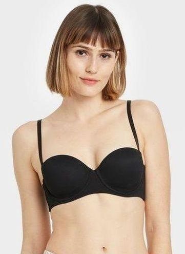 Auden Black Bra 34C Bralette Strapless Convertible Lingerie Women