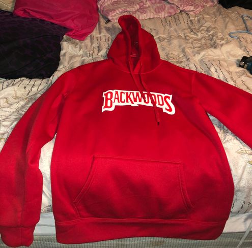 Backwoods hoodie store red