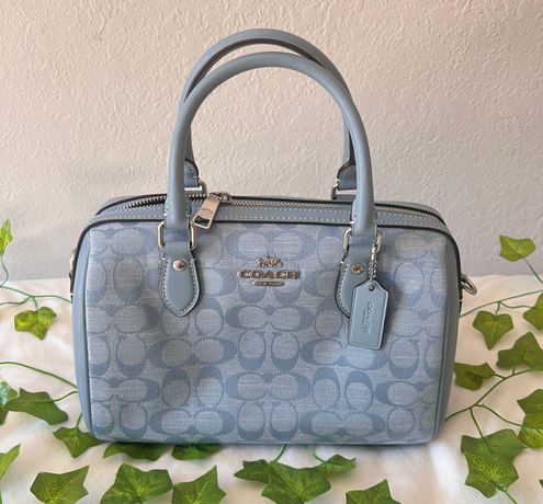 Coach, Bags, Brand New Coach Mini Rowan Blue