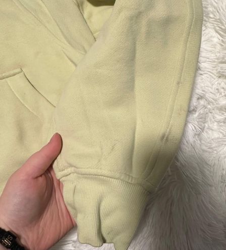 Lululemon Scuba Oversized Half-Zip Hoodie Yellow Size XS - $40 (66