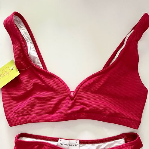 Alexandra Miro bikini set Kamala and Delia red small - $154 - From Renata