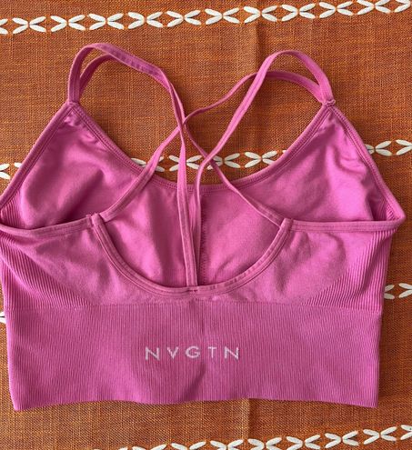 NVGTN Seamless Bra Pink Size M - $10 (61% Off Retail) - From Juliann