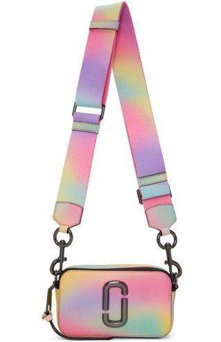 Marc Jacobs Multicoloured The Snapshot Airbrush 2.0 Camera Bag In