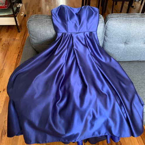 camille la vie royal blue dress
