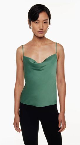 Babaton Cowlneck Camisole Green - $50 (13% Off Retail) New With Tags - From  Jens