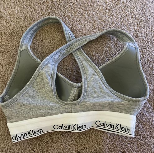 Calvin Klein modern cotton padded bralette Gray Size XS - $15 (65