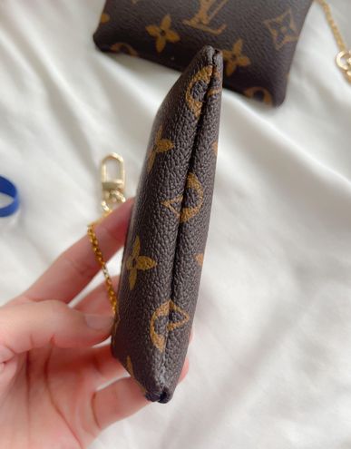 Upcycled Louis Vuitton Cute Corgi Coin Pouch - LingSense