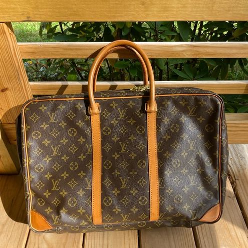 Louis Vuitton Authentic Sirius Classic monogram canvas suitcase