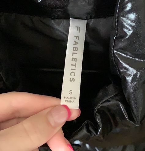 Fabletics Wander Puffer Jacket Black - $100 (16% Off Retail