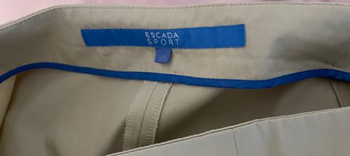 Escada Sport Sharon Women's Beige Coastal Grandma Tapered