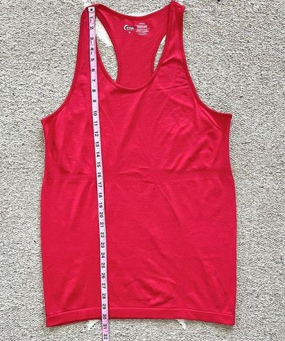 ZYIA, Tops, Zyia Activewear Red Copper Charged Tank