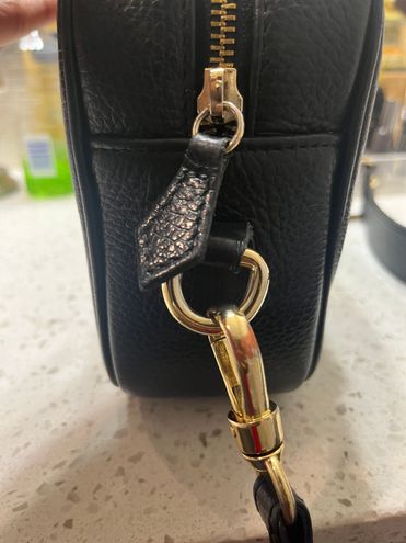 Valentino by mario valentino handbags with gold zipper pebbled