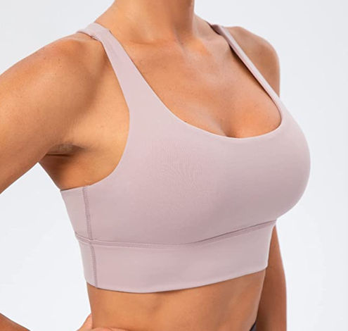 Lavento Women's Strappy Sports Bra Size M - $10 (60% Off Retail