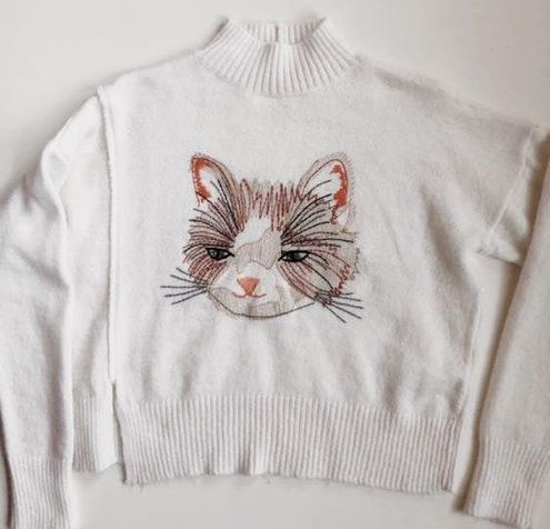 Anthropologie Cat Sweater Tan - $18 (88 