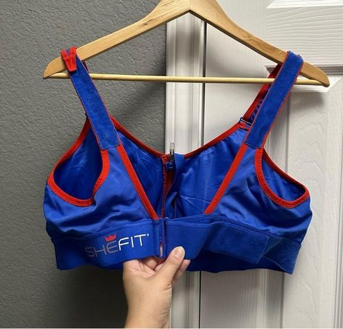 Shefit Blue Red Ultimate Sports Bra 4 LUXE Size undefined - $50 - From Anna