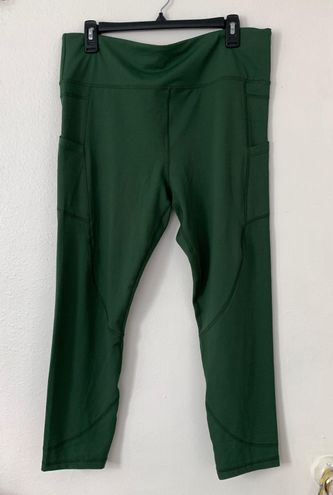 Zyia Active 7/8 High Rise Olive Green Leggings 20 Size 20 plus - $55 - From  Raquel