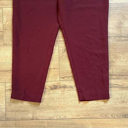 Sasha Button-Fly Tapered Trousers