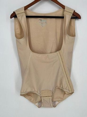 Marena Comfortwear Girdle w/ High Back Bikini Length Sz 2XL Beige