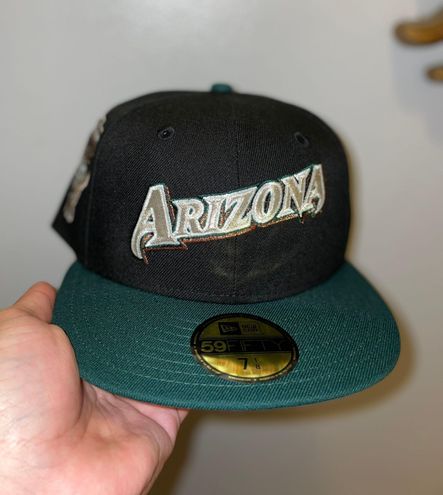 Black Script Arizona Diamondbacks 1998 Inaugural Season Fitted 8