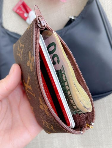 Upcycled Louis Vuitton Cute Corgi Coin Pouch - LingSense