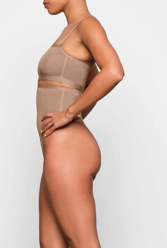 SKIMS NWT Clay Nude Size M Sheer Sculpt Bandeau Bralette Shapewear  Convertible Size M - $25 New With Tags - From Cassandra