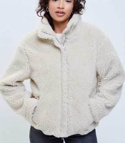 pacsun fluffy jacket