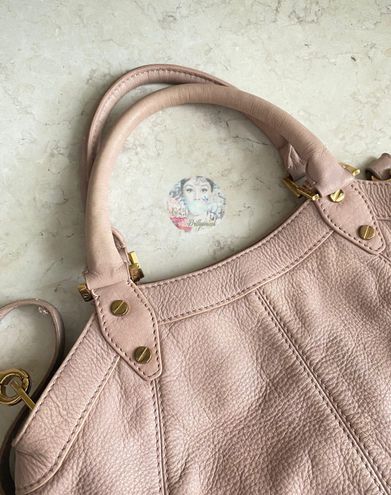 Tory Burch Dakota Blush Leather Hobo Purse Pink - $140 (71% Off Retail) -  From Jazmin