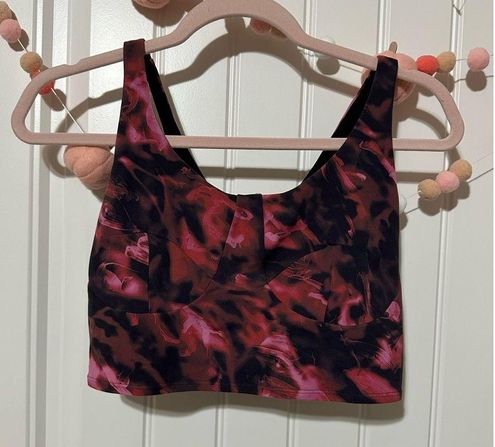 Lululemon Nulu Front-Darting Yoga Bra Light Support B/C Cup Size 10 Blossom  Pink