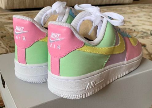 Nike Air Force 1s Color Block Multiple Size 6 - $205 (18% Off Retail