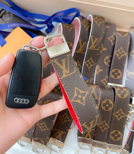 Upcycled LV Key Fob – Heather Waters Design SHOPPE