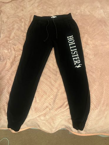 Hollister, Bottoms, Hollister Sweatpants Size Medium Black